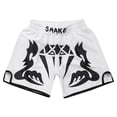 thumbnail image 3 of YONGHS Kids Boys Girls Boxing Shorts Muay Thai Kickboxing MMA Gym Training Trunks Type H 7-8, 3 of 7