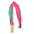 thumbnail image 6 of Luxshiny 5-Pack Gymnastics Training Ribbons with Assorted Colors and Wooden Handles for Kids, 6 of 7