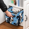thumbnail image 5 of Cattle Foldable Storage Containers with Handle, 10.8"x10.5"x10.6", Large Capacity Toy Storage Box, 5 of 6