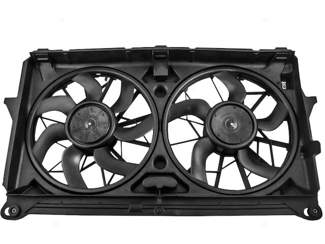 Radiator Fan Assembly - Compatible with 2007 - 2013 Chevy Tahoe Sport ...