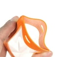 thumbnail image 6 of GOGO 20Pcs 2-Sided Clear PU Leather Badge Holder Standard Credit Card Size-Orange-20 Packs, 6 of 7