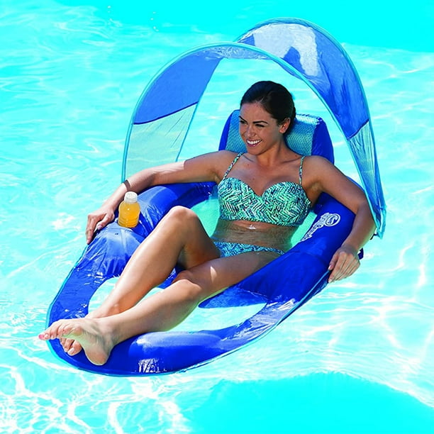 Bleu -Bonnet de bain ajustable pour femmes,piscine,protection des