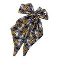 thumbnail image 2 of AUNVITO Clearance Halloween Pumpkin Ghost Print Bow Hair Clip Barrette for Women Girls Hair Accessory Party Favors Holiday Costume Decor Halloween Pumpkin Ghost Bow Hair, 2 of 7