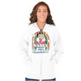 thumbnail image 3 of Betty Boop Sassy and Classy Rainbow Women Plus Size Zipper Hoodie Brisco Brands 3X, 3 of 5