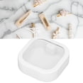 thumbnail image 2 of HUGFEGWE Clear Small Containers Box with Lid ABS TPE Transparent Storage Organizer, Perfect for Crafts Beads Jewelry Hardware (White) CJB91-121708, 2 of 9