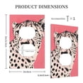 thumbnail image 3 of Rocae Pink Cheetah Art for Decorator Light Switch or Receptacle Outlet Wall Plate,Polycarbonate Thermoplastic-Style S, 3 of 6