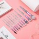 thumbnail image 3 of 10Pcs Professional Makeup Brushes Set Cosmetic Powder Eye Shadow Foundation Blush Blending Concealer Beauty Make Up Tool, 3 of 4