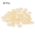 thumbnail image 3 of Screw Cap Covers, 80 Pack 16.7x4.3mm Plastic Screw Decoration Cover, Apricot, 3 of 5