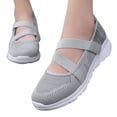 thumbnail image 2 of NOKIO Women's Athletic Walking Shoes Slip On Casual Mesh-Comfortable Tennis Workout Sneakers Summer Breathable Lightweight Flat Shoes Casual Women Shoes Womens Slip On Walking Shoes, 2 of 3