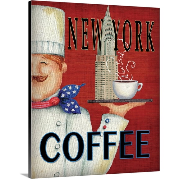 Great BIG Canvas | "Worlds Best Chef I" Canvas Wall Art - 16x20