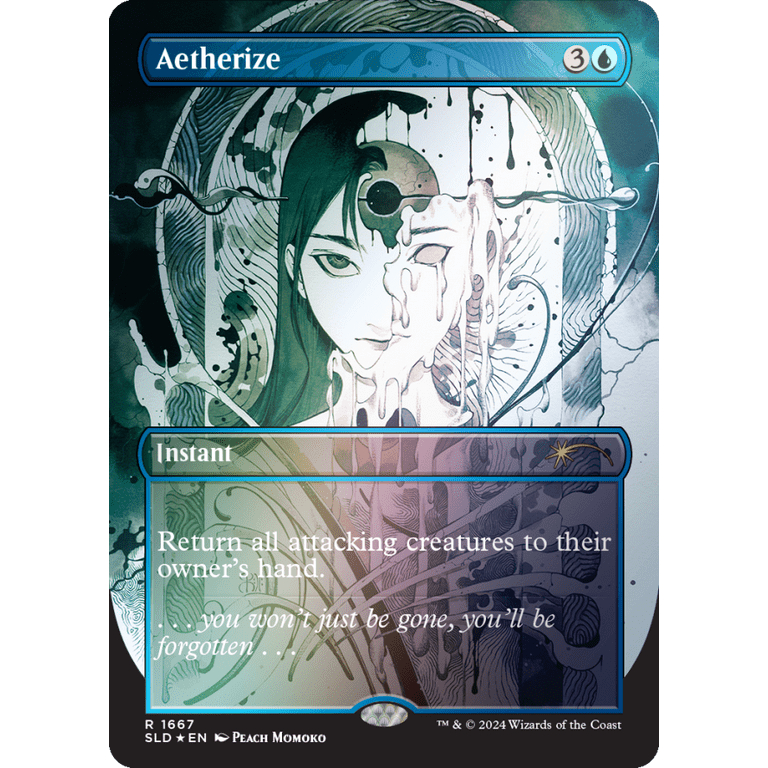 Magic the Gathering: Secret Lair Featuring: Peach Momoko Magic the Gathering: Secret Lair Featuring: Peach Momoko