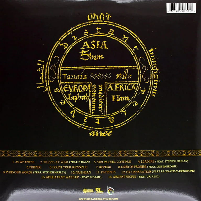 Nas & Damian Marley - Distant Relatives Vinyl Album with