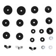 thumbnail image 3 of Drum Accessory, Cymbal Felts Ideal Accessories  Performance  For Worker For Home, 3 of 8