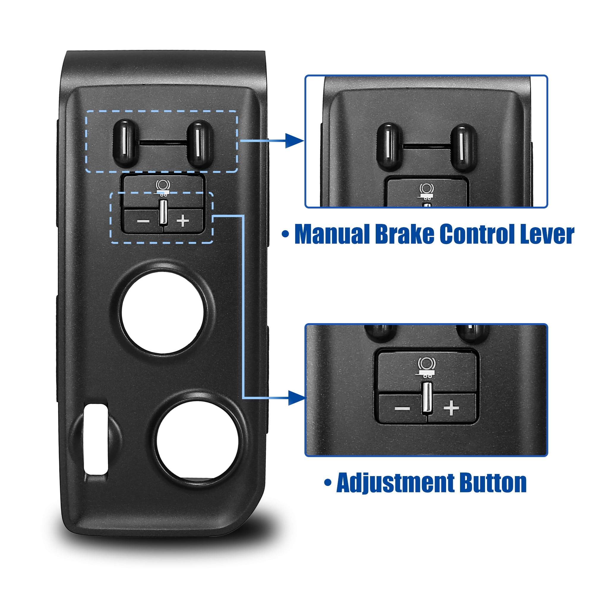 Unique Bargains Trailer Brake Control Switch Panel Fit for Chevy for GMC 84109447 23476237