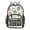 Christmas Graffiti, variant on Clear Backpack 12L Large Capacity Transparent Waterproof Christmas Graffiti