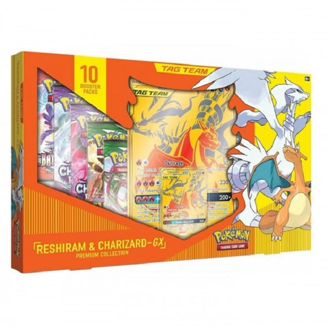 Figurine Pokemon TCG Reshiram & Charizard Collection Box Official Figure 