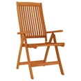 thumbnail image 3 of vidaXL 5 Piece Garden Dining Set Solid Wood Eucalyptus, 3 of 6