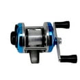 thumbnail image 1 of Mini Ice Fishing Reel - Dual Handle Compact Spool for Winter Angling, 1 of 10