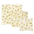 thumbnail image 3 of Household Recyclable Reusable Beeswax Food Wrap Eco Friendly Sustainable Food Storage CoverBanana Type, 3 of 8