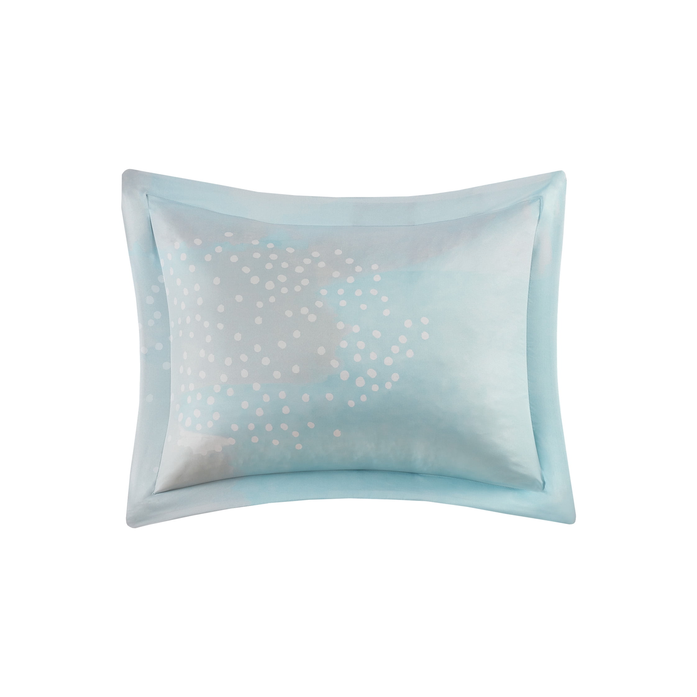 Mainstays Aqua Watercolor 6-Piece Bed in a Bag, Twin/Twin XL