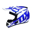 thumbnail image 1 of Casco de bicicleta de cara completa, casco de ciclismo transpirable, absorción de golpes para hombres y mujeres Azul, 1 of 8