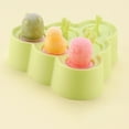 thumbnail image 4 of ENJOYW 6 Grids Triangle/Rectangle Shape Silicone Kitchen DIY Ice Cream Maker Tray Mould Ice Cream Mould, 4 of 7