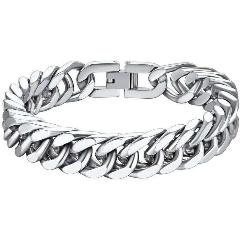 Premium Stainless Cuba Chain Ring 12 / Black Gold