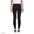 thumbnail image 2 of Lands' End Lands' End Women's Starfish Knit Leggings, BLACK, S, 2 of 4