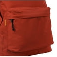 thumbnail image 4 of K-Cliffs Case 36pc Classic 18" School Basic Backpack Simple  Casual Student Daily Daypack w/ Curved Shoulder Straps- Red, 4 of 9