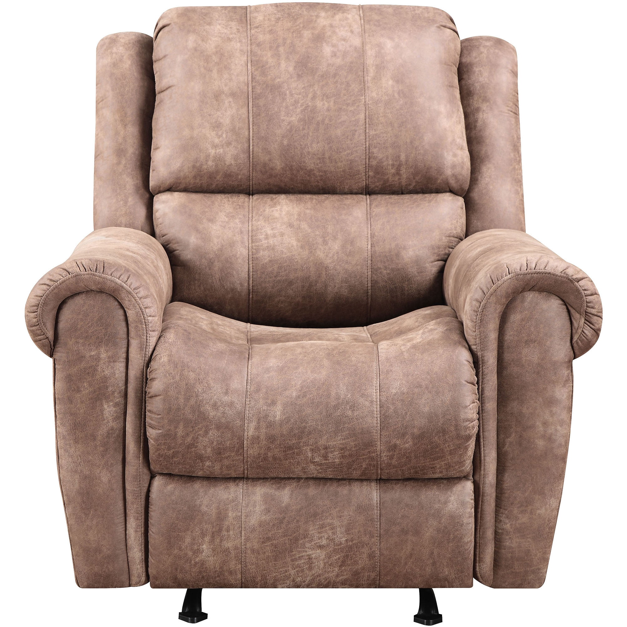 Archer Fabric Rocker Recliner, Brown