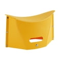 thumbnail image 1 of Taburete plegable portátil para acampar, compacto, multifuncional, para adultos, de mano baja Amarillo, 1 of 8