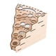 thumbnail image 5 of DIY Pigment Rack Práctico robusto Útil 45 ° Pigmentos Titular útil Moderno de madera Organizador para piezas de modelo Lápices Lápices DIY Herramientas Tipel 1 Speravity HA012216-01, 5 of 7