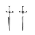 thumbnail image 3 of Show Temperament Delicate Zircon Earrings Gothic Earrings Crystal Diamond Earring Restoring Ancient Ways, 3 of 8