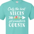 thumbnail image 4 of Inktastic Only the Best Nieces Get Promoted to Cousin T-Shirt, 4 of 5