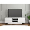 thumbnail image 1 of Pemberly Row Contemporary 2 Drawer TV Stand 60-inch in White, 1 of 5