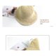 thumbnail image 5 of (Beige) Sombrero de playa de paja para mujer, sombrero de sol plegable, decoración de viaje de ala ancha, sombrero de vacaciones de verano, 5 of 5