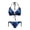 Blue Lightning, variant on Colorful Math Chaos Premium Fabric Bikini Set Halter Sexy XS-2XL 2 Piece