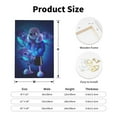 thumbnail image 3 of Undertale Sans Wall Art Digitally Printed Canvas Decorative Painting Wall Decoration For Home Decor 8"X12", 3 of 8