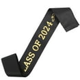 thumbnail image 3 of SHISUYAN Senior 2024 Satin Sash Graduation Sash Graduated Senior Cheer Sash Cheerleader Sash, 3 of 9