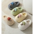 thumbnail image 5 of Women's slippers Cute mushroom slippers Lightweight plush slippers Warm winter home slippers Cotton indoor and outdoor shoes, 5 of 6