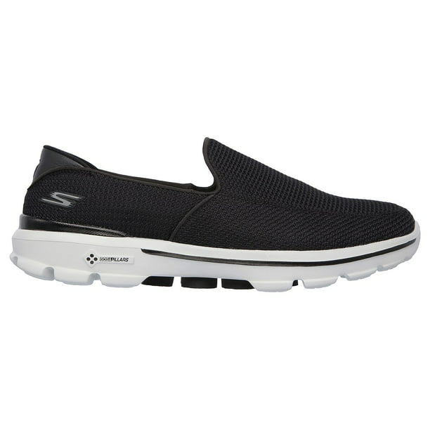 Skechers Performance Men's Go Walk 3 Slip-On Shoe, Black/Grey, M US Walmart.com