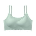 thumbnail image 6 of Lmnyox 2 Pack Women's Comfortable Wireless Bras Soft Full Coverage Bralettes Support Everyday Bras, 6 of 6