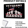 12x8 Veterans For Harris 2024 Sign 12x8 Veterans For Kamala Harris Tim