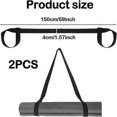 thumbnail image 2 of Case Pack Yoga Mat Straps, Yoga Mat Carrying Straps, Yoga Mat Straps Carry, Yoga Mat Stand Multi-Function Yoga Mat Straps Easy to Carry Adjustable Loo, 2 of 5