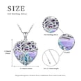 thumbnail image 4 of Coachuhhar Tree of Life Mom Necklace 925 Sterling Silver Nana Grandma Pendant Necklace with Heart Crystal Mother's Day Birthday Jewelry Gift for Women, 4 of 7