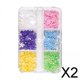 thumbnail image 1 of Adornos Florales para Uñas, Creaciones Artísticas para Embellecer Uñas Acrílicas, Set de Diseño de Uñas , 2 piezas, 1 of 8