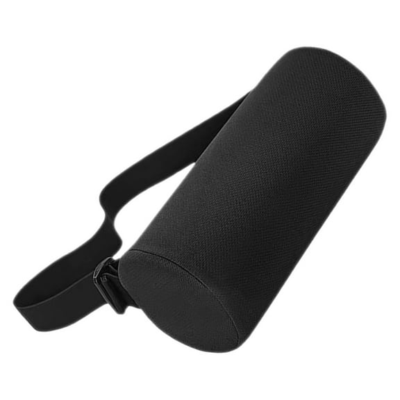 LABELEPH 1Pcs Car Lumbar Support for Driving and Studying Black High-density 3D Breathable Mesh