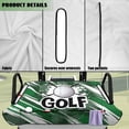 thumbnail image 6 of Bulopur Golf Seat Covers for Cart Soft Golf Cart Seat Towel Blanket with 4 Front Pockets& Nonskid Bottom Suitable for EZGO, Yamaha, Club Car Gift for Friends, 6 of 8