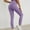 Purple, variant on Scrunch Butt Lifting Leggings for Women Impact Gym Seamless Workout Leggings High Waist Tummy Control Yoga Pants Scrunch Butt Lifting Leggings Buttery Yoga Pants Workout Gym Pants Orange S