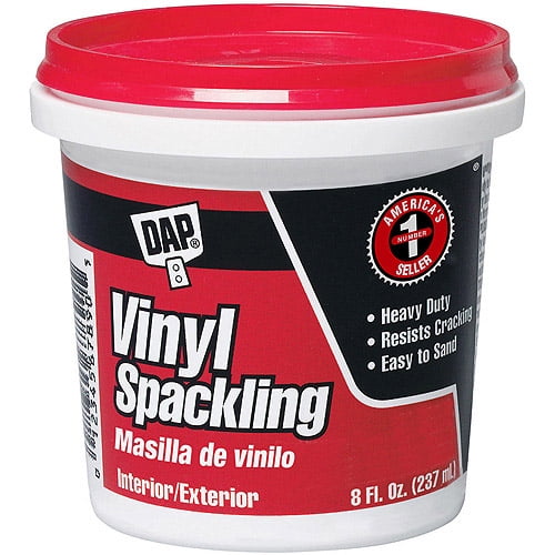 DAP 1/2 Pt. Heavy-Duty Vinyl Interior Vinyl Spackling Compound 12130 Pack of 12